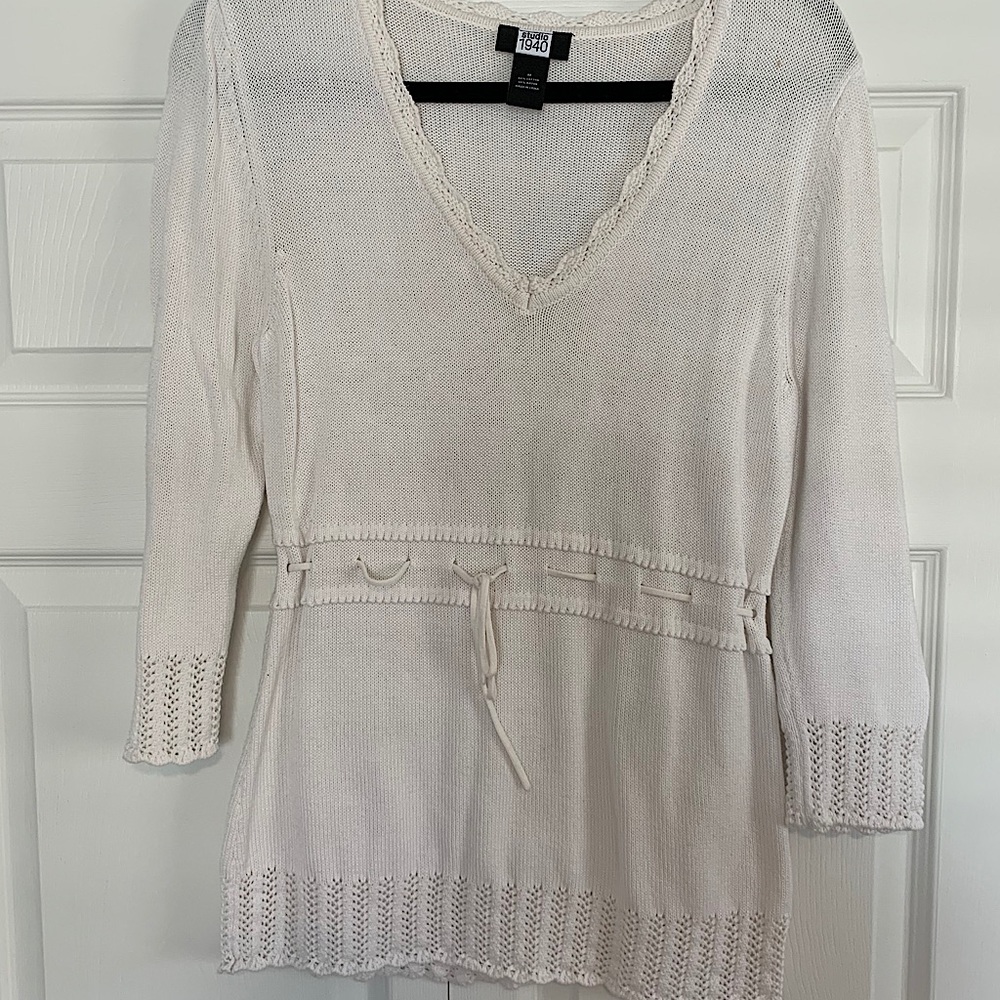 Studio 1940 Crochet Top